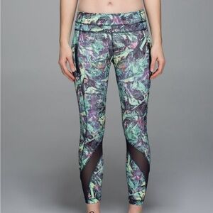 Lululemon Inspire Tight II *Full-On Luxtreme (Mesh) Size 8